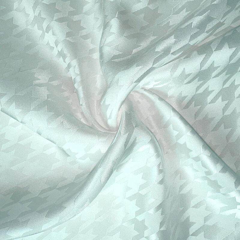 Jacquard Mulberry Silk Woven Fabric for Apparel Wholesale Supplier 7