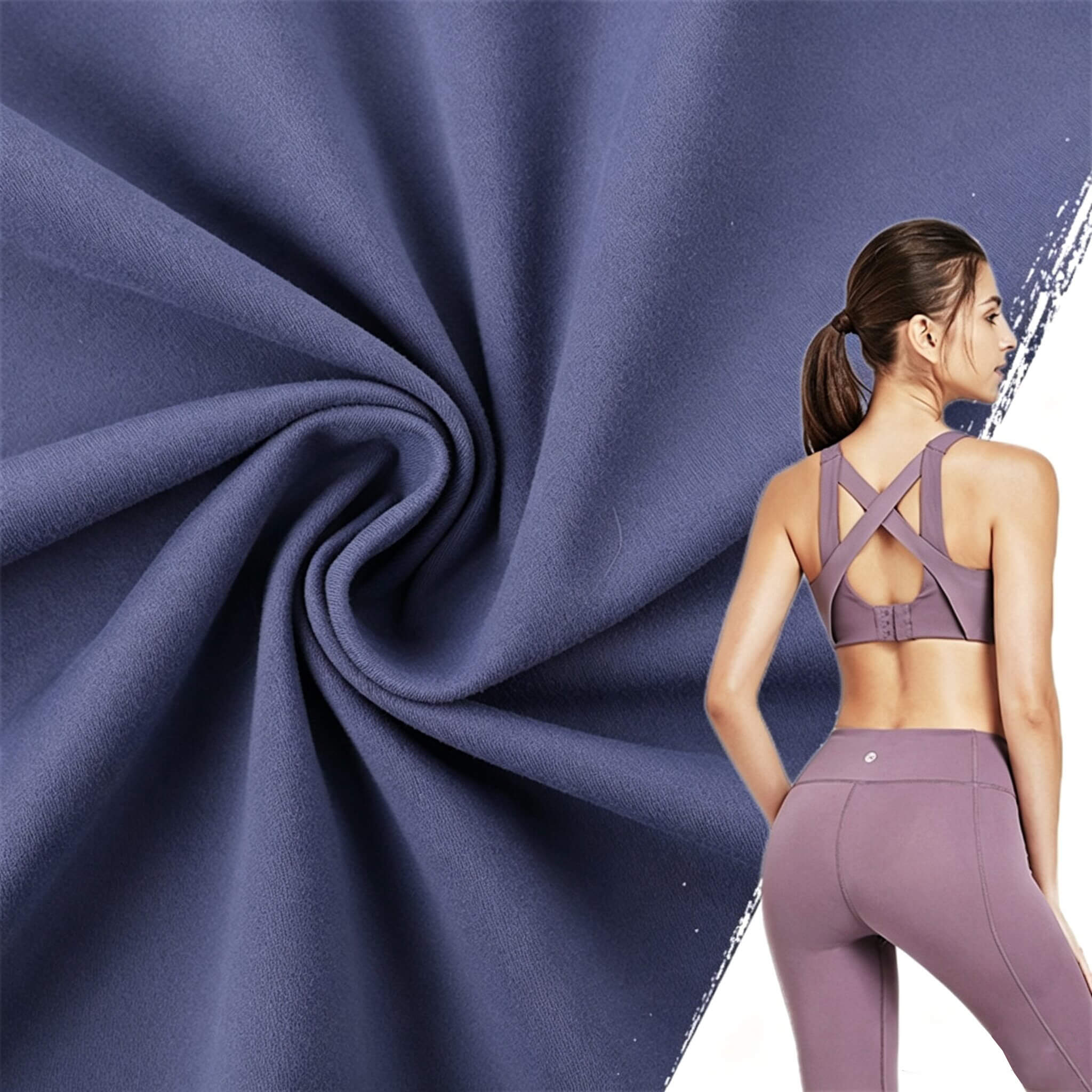 Yoga 4-Way Stretch Fabric for Yoga Wear Wholesale Supplier