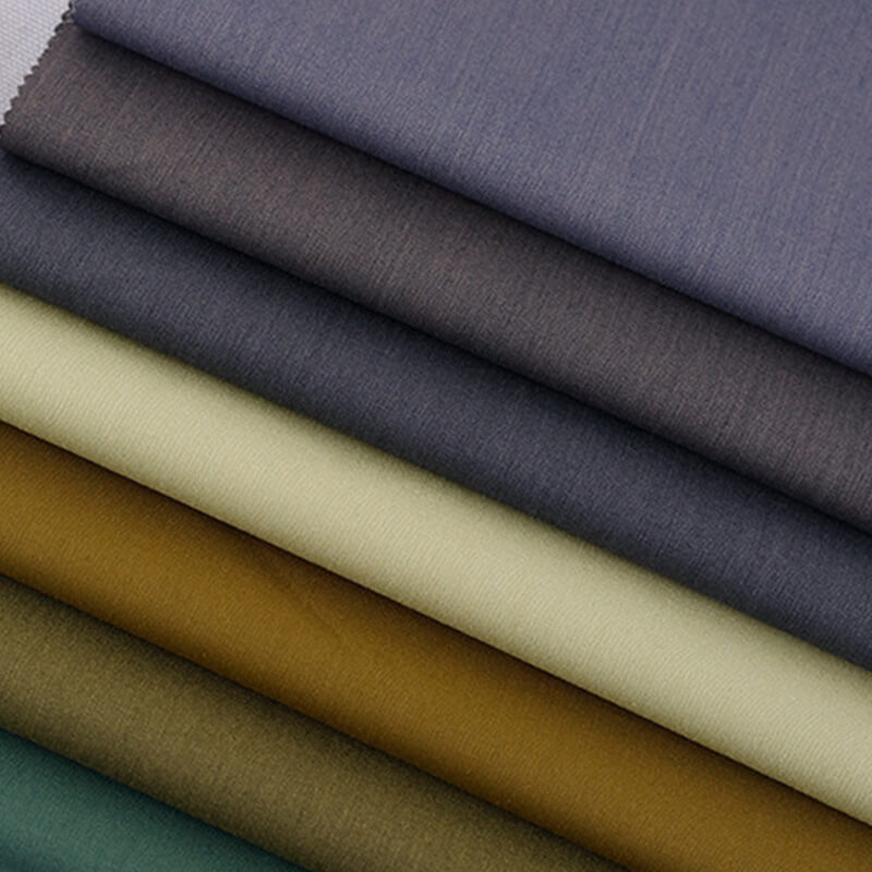 Polyester Viscose Blend Woven Twill Fabric for Blouse Wholesale Suppli