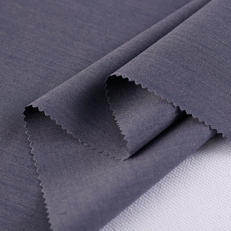 Polyester Viscose Blend Woven Twill Fabric for Blouse Wholesale Suppli