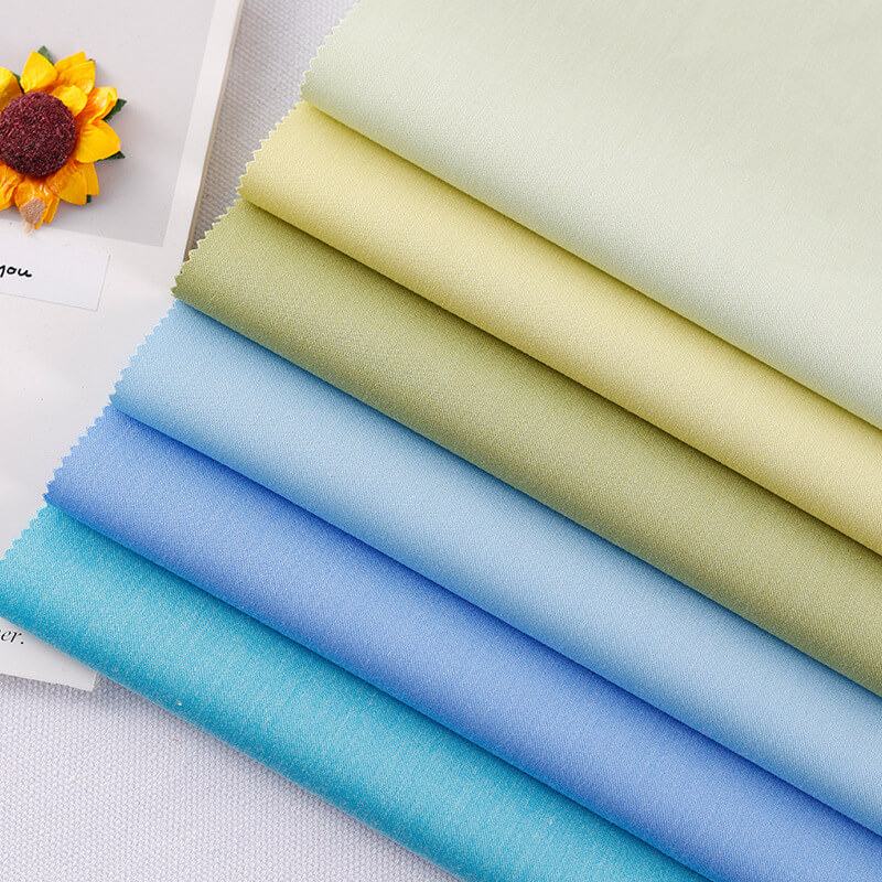 Polyester Viscose Blend Woven Twill Fabric for Blouse Wholesale Suppli 4
