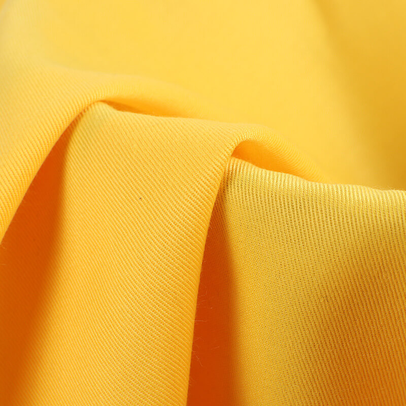 21-count Workwear Polyester Cotton Blend Woven Twill Fabric for Workwear Wh