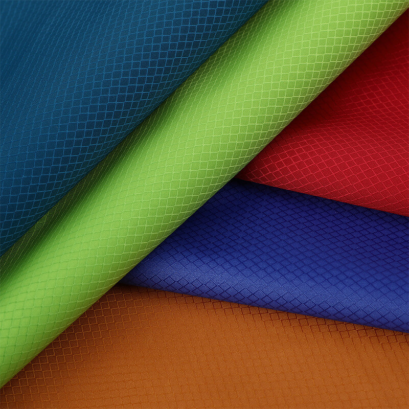 Pocketing Diamond Bag Nylon Dyed Waterproof Fabric for Bag Wholesale S