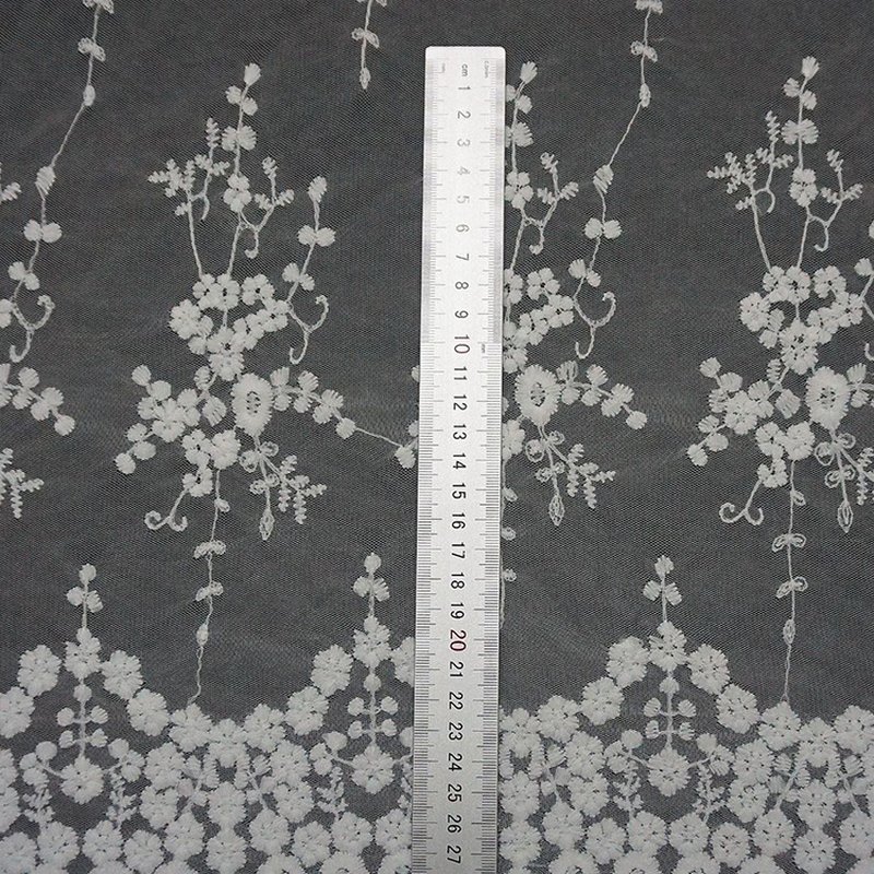 Evening Lace Trim Polyester Sequin Fabric for Bridal Wholesale Supplie 8