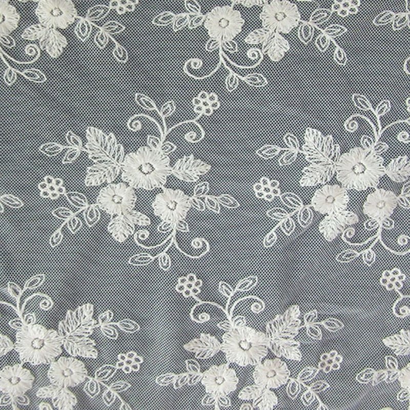 All-Over Lace All-Over Lace Trim Polyester Sequin Fabric for Apparel W