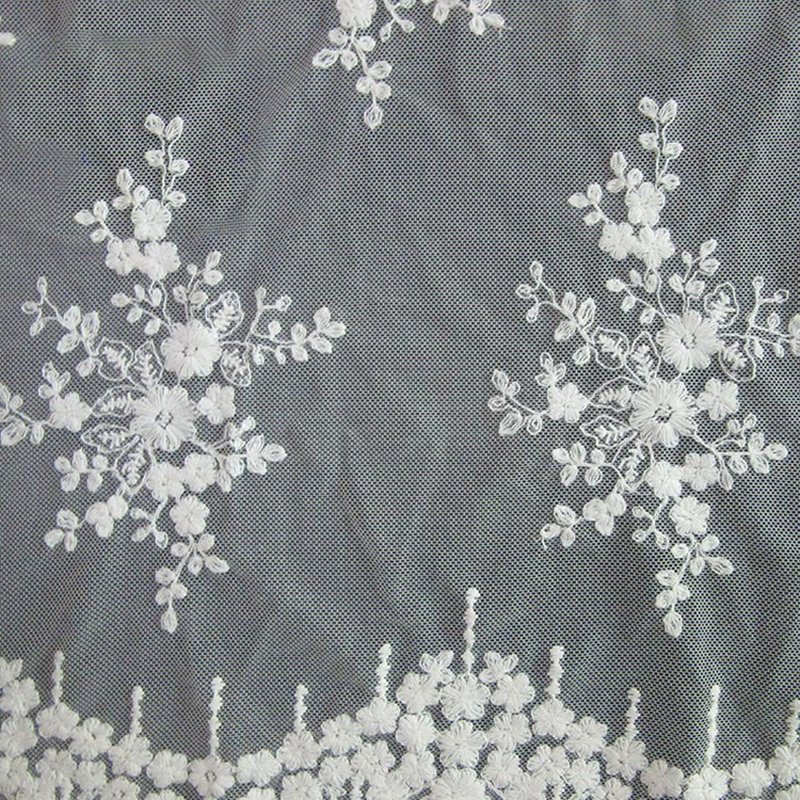Cotton Thread Bridal Lingerie 100% Cotton Sequin Fabric for Lingerie W