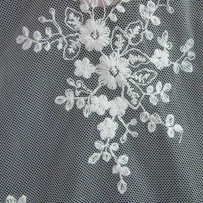 Cotton Thread Bridal Lingerie 100% Cotton Sequin Fabric for Lingerie W