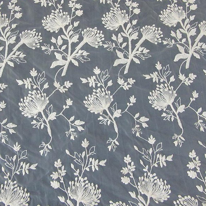 All-Over Lace All-Over Bridal Polyester Sequin Fabric for Bridal Whole