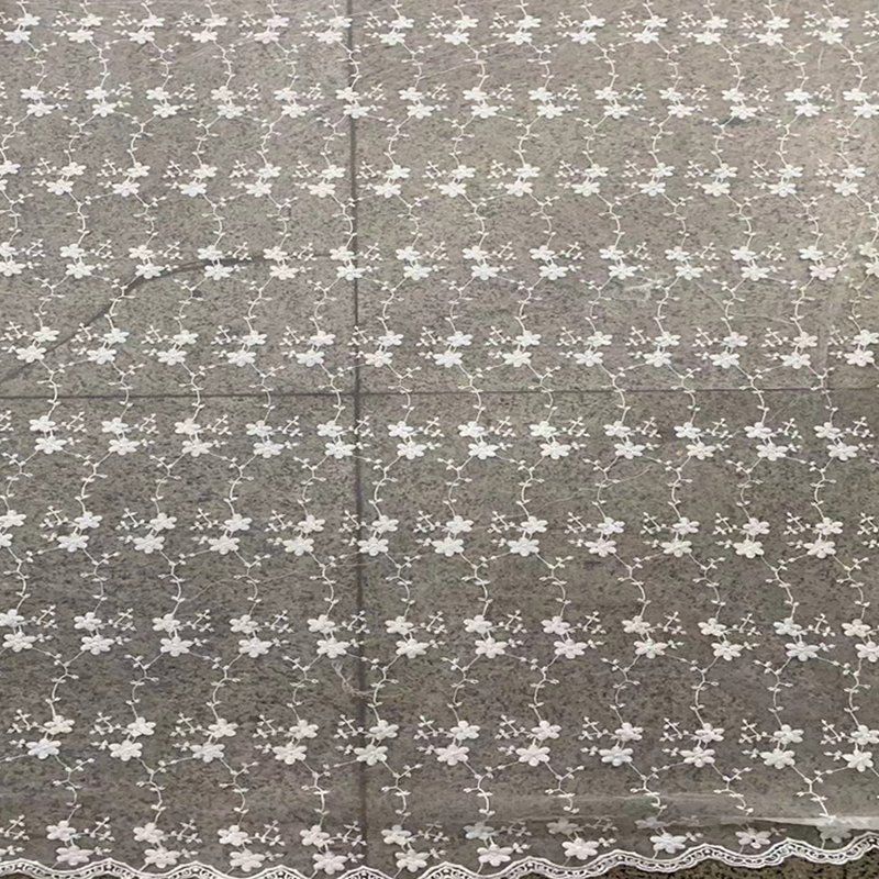 Milk Silk Water Soluble White Polyester Sequin Fabric for Apparel Whol