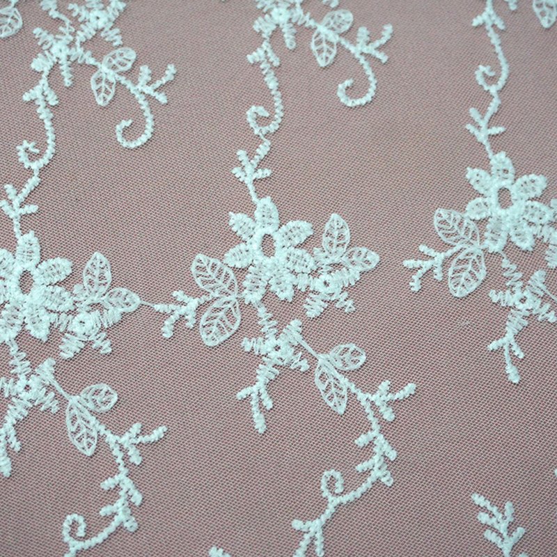 Water Soluble Lace Lace Fabric Milk Silk Polyester Sequin Fabric for W